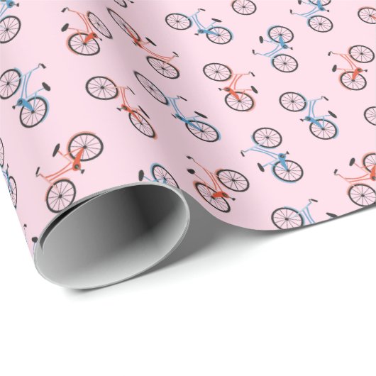 fietsen cadeaupapier (Rol Hoek)