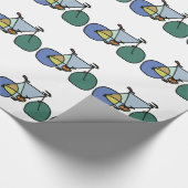 fietsen cadeaupapier (Hoek)