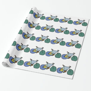 fietsen cadeaupapier