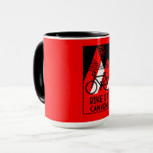 Fietsen Canada Mok (Voorkant links)