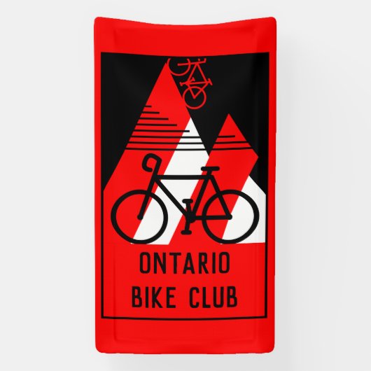 Fietsen Canada Spandoek (Verticaal)