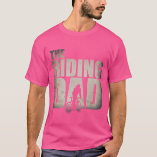 Fietsen Dadhe Rijdende vader Fietscadeau T-shirt