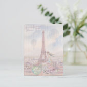 Fietsen door Parijs Briefkaart (Staand voorkant)