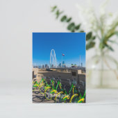 Fietsen En Dallas Briefkaart (Staand voorkant)