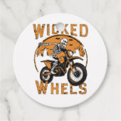 Fietsen en Ghost Road Bedankjes Labels (Voorkant)