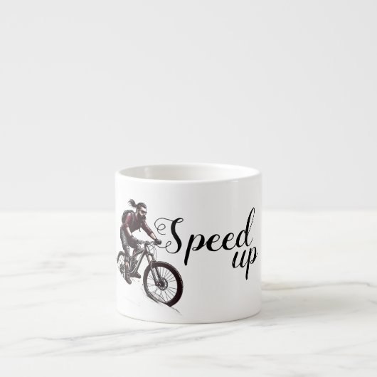 Fietsen Espresso Kop (Voorkant)