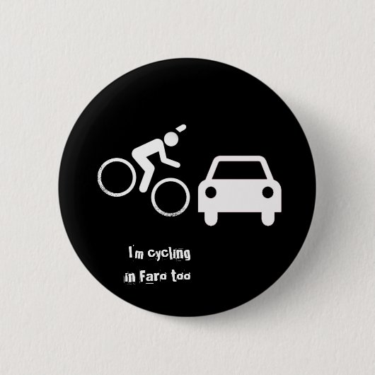 Fietsen Faro Ronde Button 5,7 Cm (Voorkant)