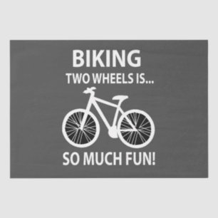 Fietsen Fietsen Fietsen Fietser Fietsen Tissuepapier