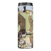 Fietsen, Fietsen, Van Caspel Thermosbeker (Achterkant)