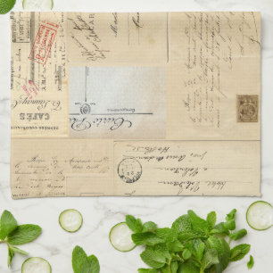 fietsen Frans Briefkaart Handdoeken