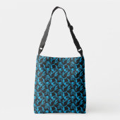 Fietsen Freestyles Pattern.b x4 Black BG Crossbody Tas (Achterkant)