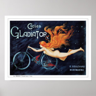 Fietsen Gladiator  fietsen - George Massias Poster