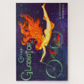 Fietsen Gladiator Franse fietsen en Poster Legpuzzel (Verticaal)