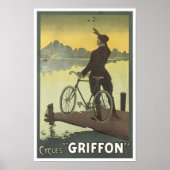 Fietsen Griffon Poster (Voorkant)