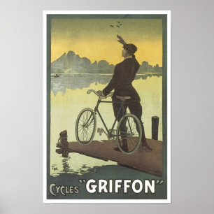 Fietsen Griffon Poster