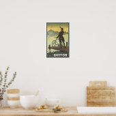Fietsen Griffon Poster (Keuken)