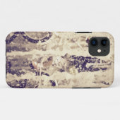 Fietsen in de regen Case-Mate iPhone case (Achterkant (horizontaal))