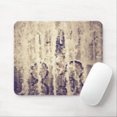 Fietsen in de regen muismat (Met muis)