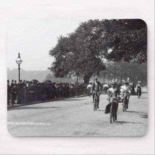 Fietsen in Hyde Park, c.1910 Muismat