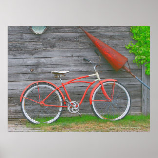 Fietsen in Leland Poster