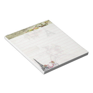 Fietsen in Parijs Notitieblok