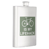 Fietsen is mijn lifehack flacon (Rechts)