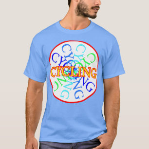 Fietsen is mijn mantra t-shirt