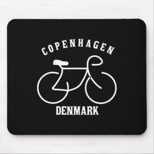 Fietsen Kopenhagen Denemarken Grafisch Muismat