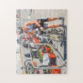 fietsen legpuzzel (Verticaal)