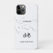 Fietsen Leven, gratis als een vogel aanpasbaar Case-Mate iPhone Case (Achterkant)