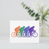 Fietsen (mannelijk) briefkaart (Staand voorkant)