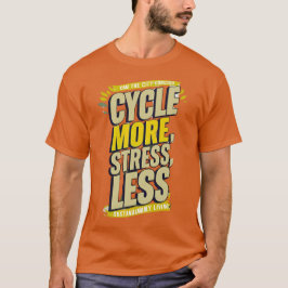 Fietsen Meer Stress Minder T-shirt – Relaxed Fit