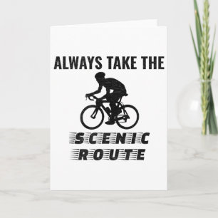 Fietsen Neem altijd de route met het mooiste uitzi Kaart