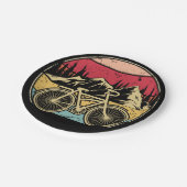  fietsen papieren bordje (Gekanteld)