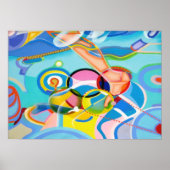 fietsen poster (Voorkant)