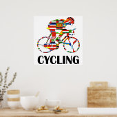 Fietsen Poster (Keuken)