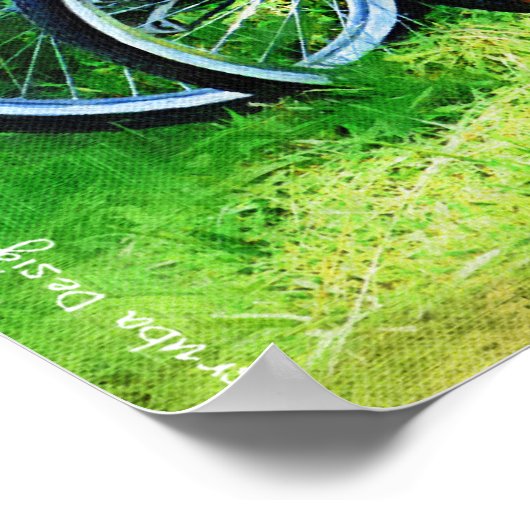 Fietsen Poster (Hoek)