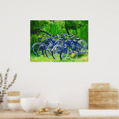 Fietsen Poster (Keuken)