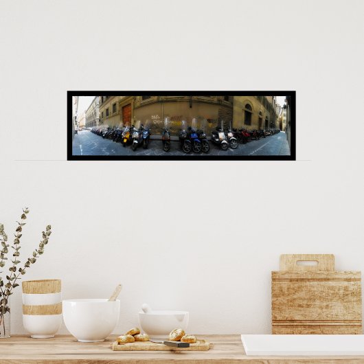 fietsen poster (Keuken)