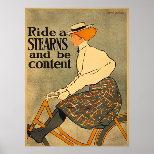  fietsen, Poster, vrouwen Poster (Voorkant)