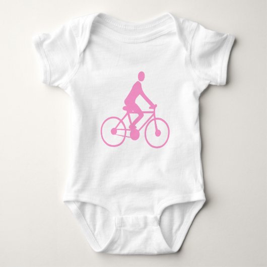 Fietsen - Roze Romper (Voorkant)
