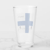 Fietsen Schotland Glas (Achterkant)