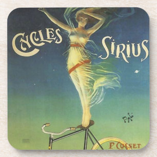  fietsen Sirius Bicycle Poster Onderzetter