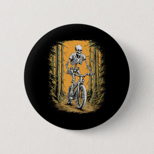 Fietsen Skelet Mountainbike Wielrenner Skelet Ha Ronde Button 5,7 Cm