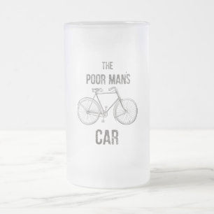 Fietsen : Slechte Man Matglas Bierpul