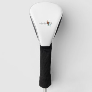 Fietsen Sloth Hartslag Fietser Gift Fietsen Sloth Golfheadcover