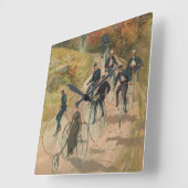 Fietsen ~ Square Wall klok (Hoek)