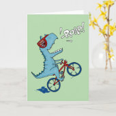 Fietsen T-Rex Roar Kaart (Gele Bloem)