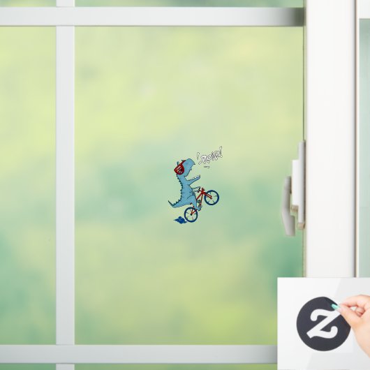 Fietsen T-Rex Roar Raamsticker (Huis)