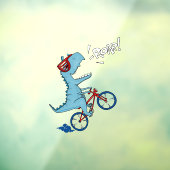 Fietsen T-Rex Roar Raamsticker (Vel 3)